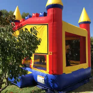 It was a tight squeeze in the front yard but we made it!