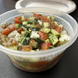 Salad shirazi - perfect size for 2 to share