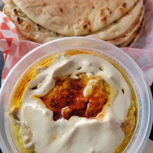 Babaganoush with pita