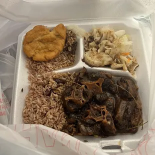 Beef Oxtail Plate