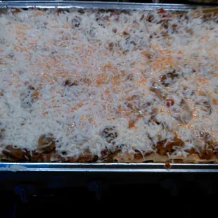 My Daughters 30th Birthday Bash 
 4 Layer, 5 Cheese Lasagna.