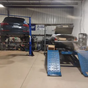 Bays 3&amp;4 with Alignment machine