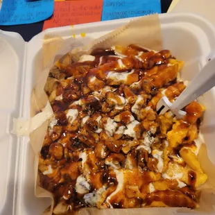 Jerk Fries... Fresh, hot and ready to enjoy!!!