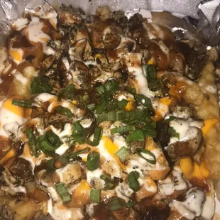 Loaded Jerk Fries