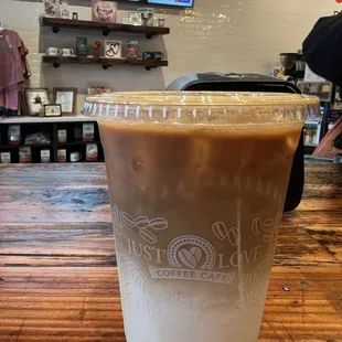 Maple pecan macchiato from their seasonal menu