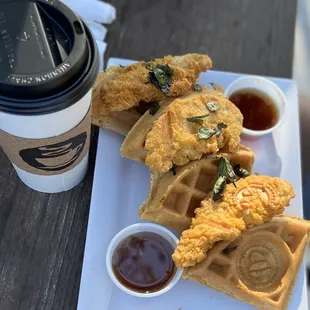 Chicken &amp; waffles