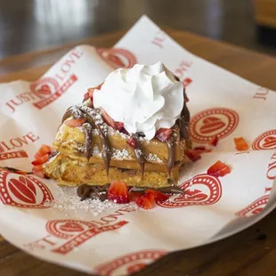 Stuffed Nutella Waffle