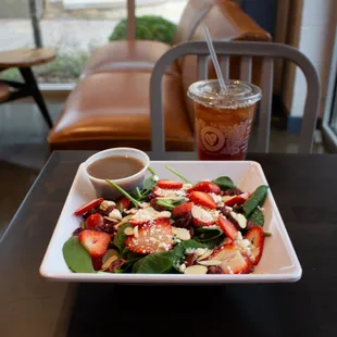 Several Salad options available.