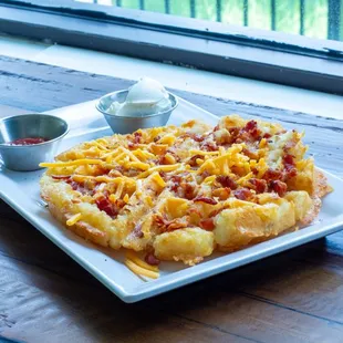 The &quot;Bacon Tater&quot; is a great Gluten Free option!