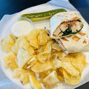 Grilled Chicken Wrap