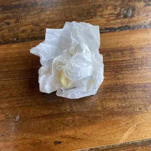 Could not eat the eggs