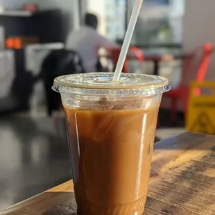 Cold Brew + Sugar Free Caramel + Oatmilk