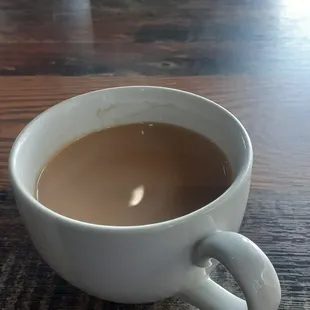 Americano with cream