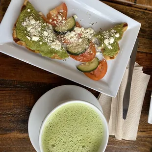 Sweet Matcha and Avocado Toast!