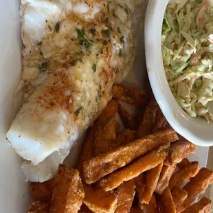 Baked fish on Fridays