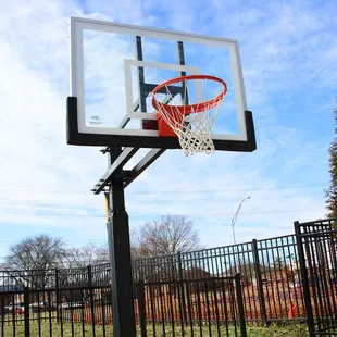 Basketball Hoop on playground