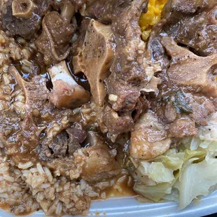 Oxtails Dinner