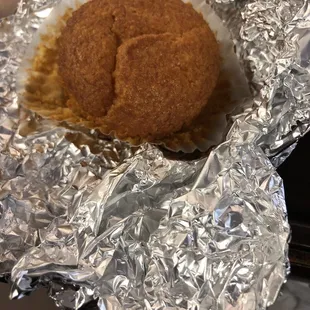 Small cornbread muffin