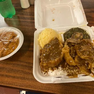 Oxtails Dinner