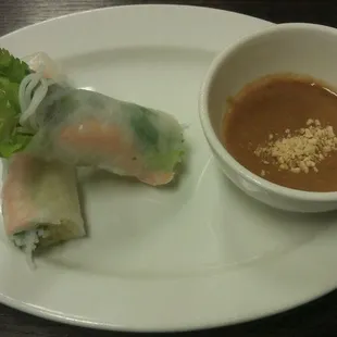 Shrimp spring roll