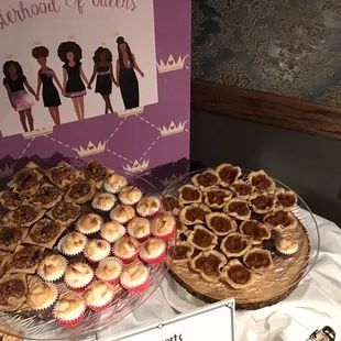 a variety of cupcakes