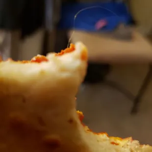 Hair in my pizza