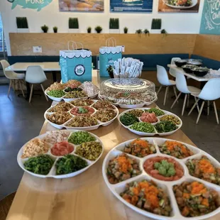 Poke catering party