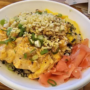 Salmon Torched Bowl