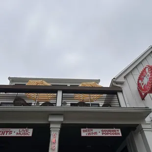 Top patio seating