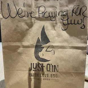 We&apos;re praying for you