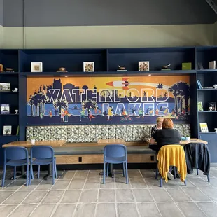 Seating/mural