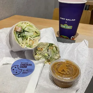 Spicy Chicken Caesar Wrap