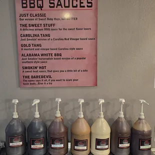 BBQ sauces