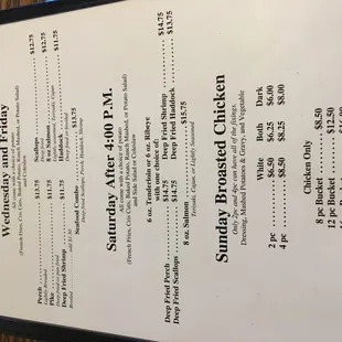 Great prices!  Great food!