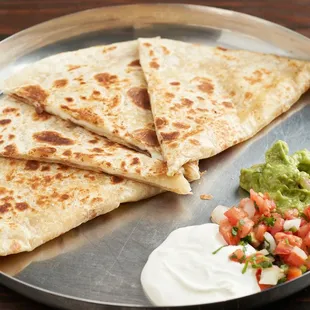 Cheese Quesadilla.