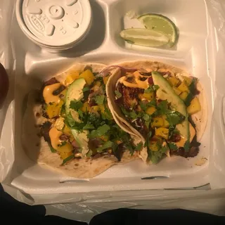 Mango Taco Plate