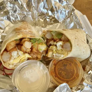Breakfast burrito