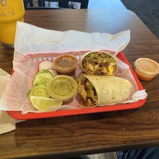 Just Tacos Time Breakfast Sandwich