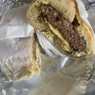 Bagel Sandwiches