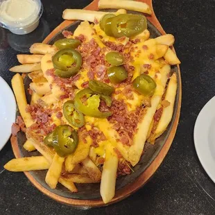 Bacon cheese fries