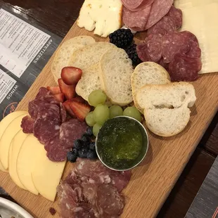 Large cheese &amp; charcuterie board