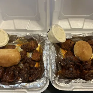 Sweet and spicy chili and citrus boneless wings (2 orders of 12 pieces)