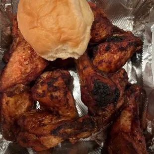 Wings with roll