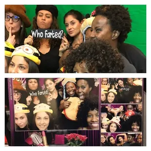 Green screen... Any Backdrop you desire!