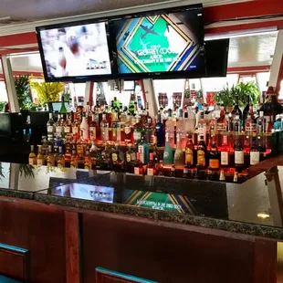 Full bar added in Spring 2014.