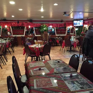 Very festive interior