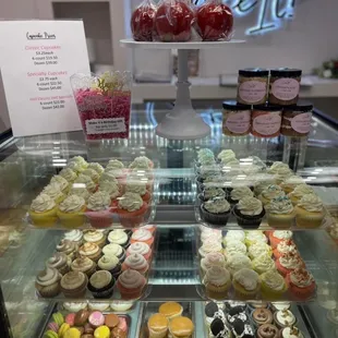 Our in-store cake is always full and ready to satisfy your cravings!