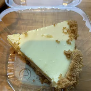 Key lime pie was the BEST. $6 for a slice and it was worth it.