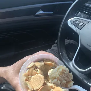 Banana pudding was amazing!