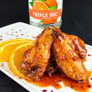 Orange Soda Hot Wings